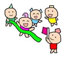 Playful dwarf No2 sticker #10754359