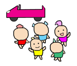 Playful dwarf No2 sticker #10754364