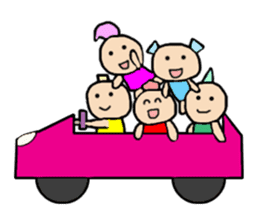 Playful dwarf No2 sticker #10754365