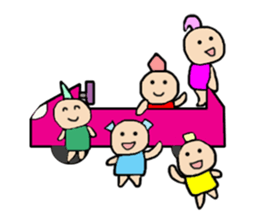 Playful dwarf No2 sticker #10754367