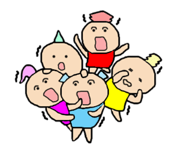 Playful dwarf No2 sticker #10754375