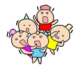 Playful dwarf No2 sticker #10754375