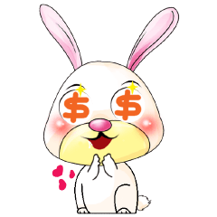 A Pink Lovely Rabbit