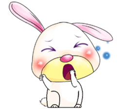A Pink Lovely Rabbit sticker #10754405