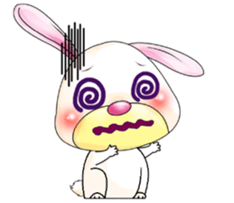 A Pink Lovely Rabbit sticker #10754406