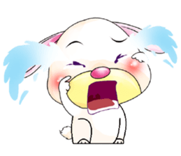 A Pink Lovely Rabbit sticker #10754409