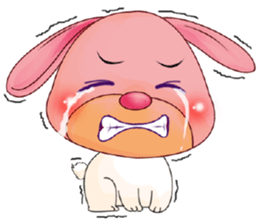 A Pink Lovely Rabbit sticker #10754412