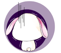 A Pink Lovely Rabbit sticker #10754415