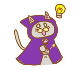 Cat of Sorcerer sticker #10754498