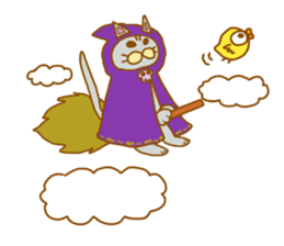 Cat of Sorcerer sticker #10754502