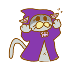 Cat of Sorcerer sticker #10754523