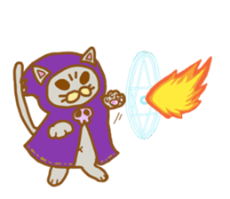 Cat of Sorcerer sticker #10754532