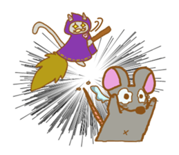 Cat of Sorcerer sticker #10754533