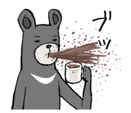 Lean bear sticker #10755125