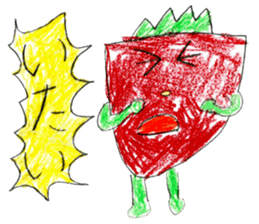 Strawberries stickers sticker #10755284