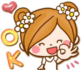 Leisurely a girlfriend 13 Spring sticker #10755300