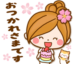 Leisurely a girlfriend 13 Spring sticker #10755305