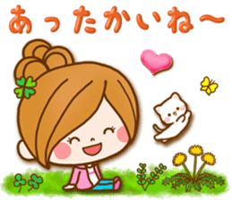 Leisurely a girlfriend 13 Spring sticker #10755316