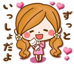 Leisurely a girlfriend 13 Spring sticker #10755323