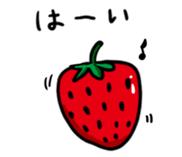 I feel Strawberry 2 sticker #10755416