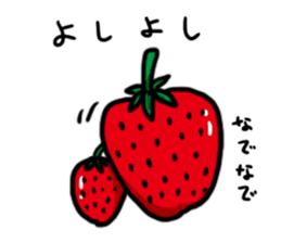 I feel Strawberry 2 sticker #10755426