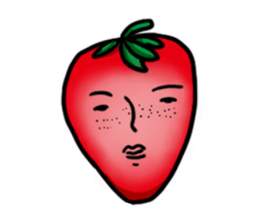 I feel Strawberry 2 sticker #10755455