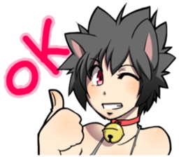 nekodanekomi sticker #10755856