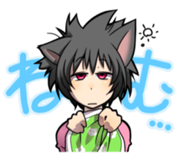 nekodanekomi sticker #10755866