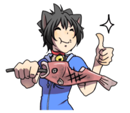 nekodanekomi sticker #10755888