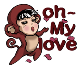 Funny a group of Children's Day sticker #10756108