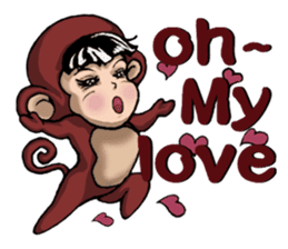 Funny a group of Children's Day sticker #10756108