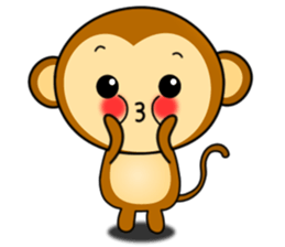 Monkey - It's me !! sticker #10756367