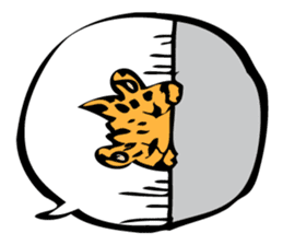 Balloon Cheetah sticker sticker #10756390
