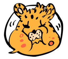 Balloon Cheetah sticker sticker #10756400