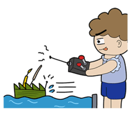 Loy Krathong Festival & Songkran Day sticker #10757509