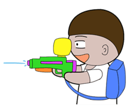 Loy Krathong Festival & Songkran Day sticker #10757518