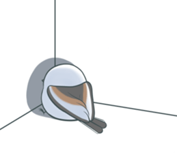 Along with Shimaenaga sticker #10757606