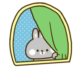 Only as for the rabbit. Words to use sticker #10757815