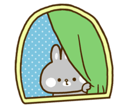 Only as for the rabbit. Words to use sticker #10757815