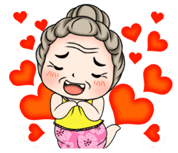 Sweet Grandma sticker #10757820