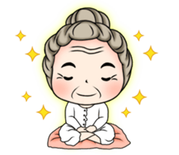 Sweet Grandma sticker #10757840