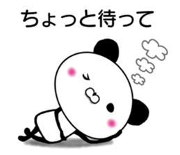 Mollycoddle Panda 02 sticker #10757980