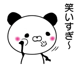 Mollycoddle Panda 02 sticker #10757993