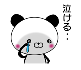 Mollycoddle Panda 02 sticker #10757994