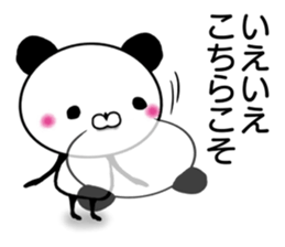 Mollycoddle Panda 02 sticker #10758005