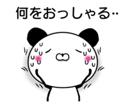 Mollycoddle Panda 02 sticker #10758007