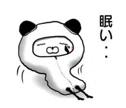 Mollycoddle Panda 02 sticker #10758008