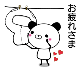 Mollycoddle Panda 02 sticker #10758011