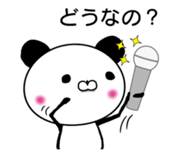 Mollycoddle Panda 02 sticker #10758012