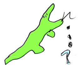 animal sticker by Six years old boy sticker #10758108